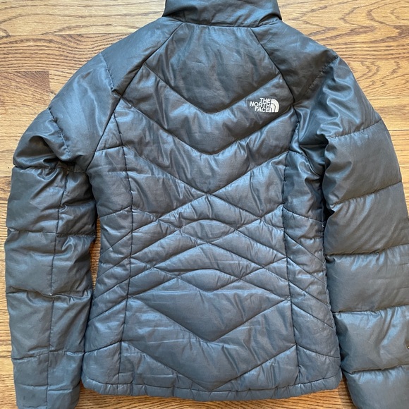 The North Face Jacket Womens Xs Aconcagua Puffer 550 Down Fill Dark Grey - Picture 11 of 13